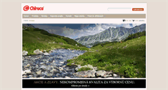 Desktop Screenshot of chiruca.sk